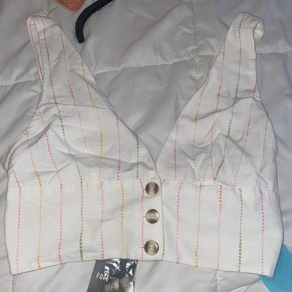 Cropped tank top